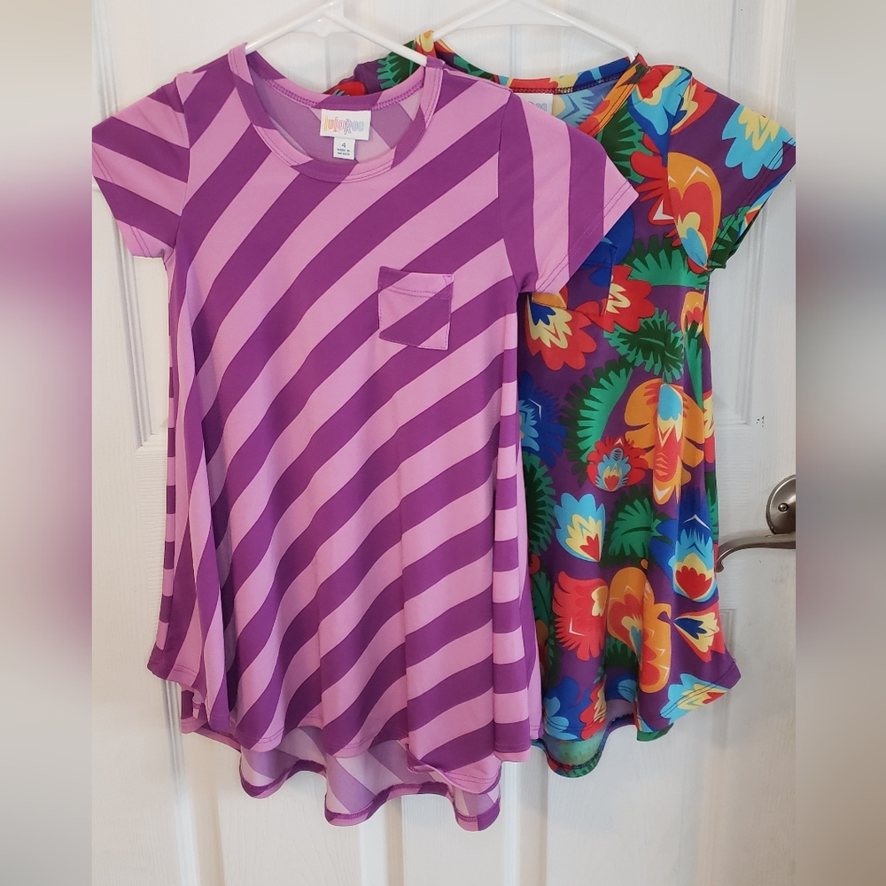 Lularoe Dress Bundle size 4 Girls
